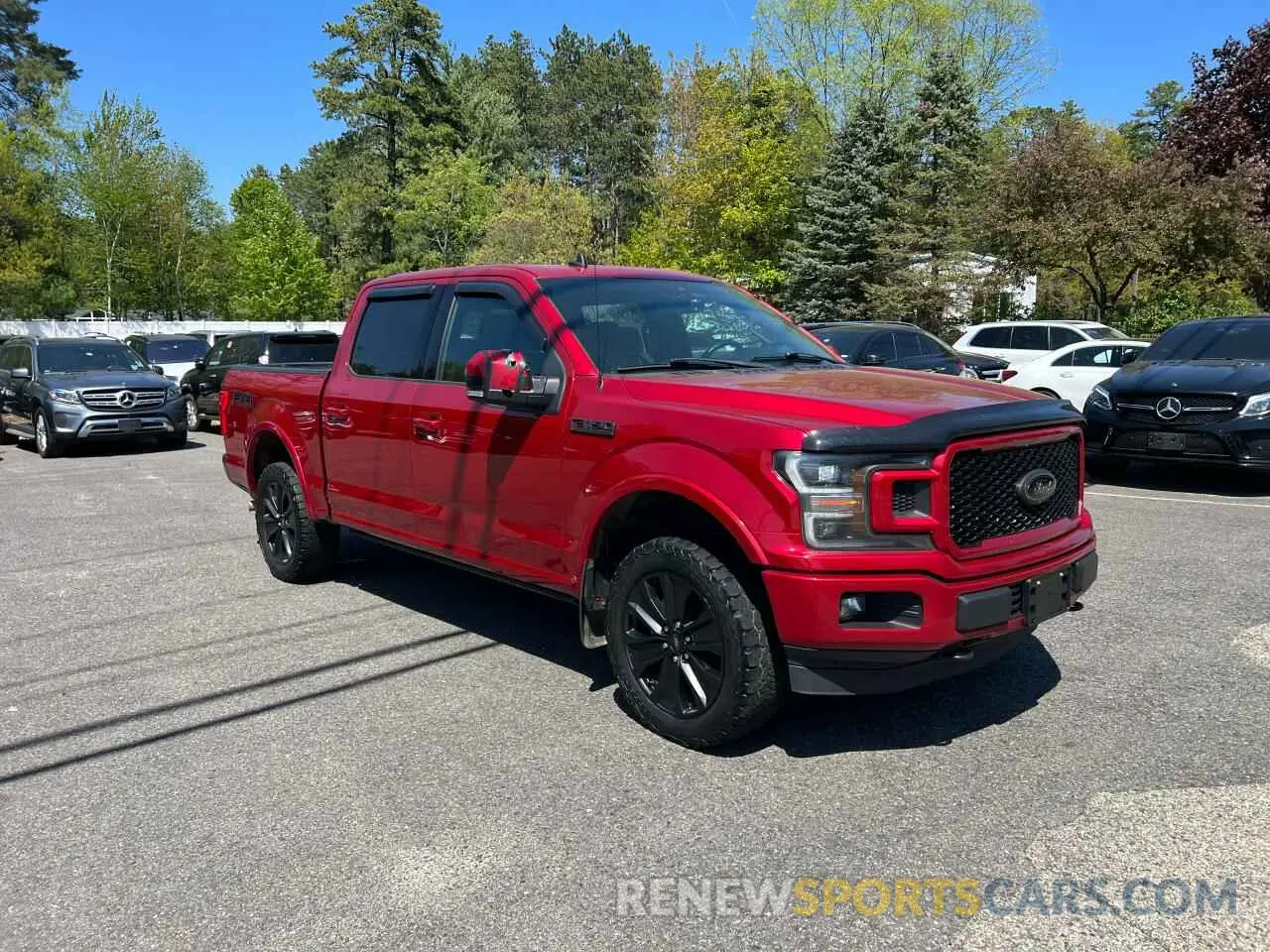 1 fotografías del automóvil dañado 1FTEW1E55LFB98834 FORD F-150 2020
