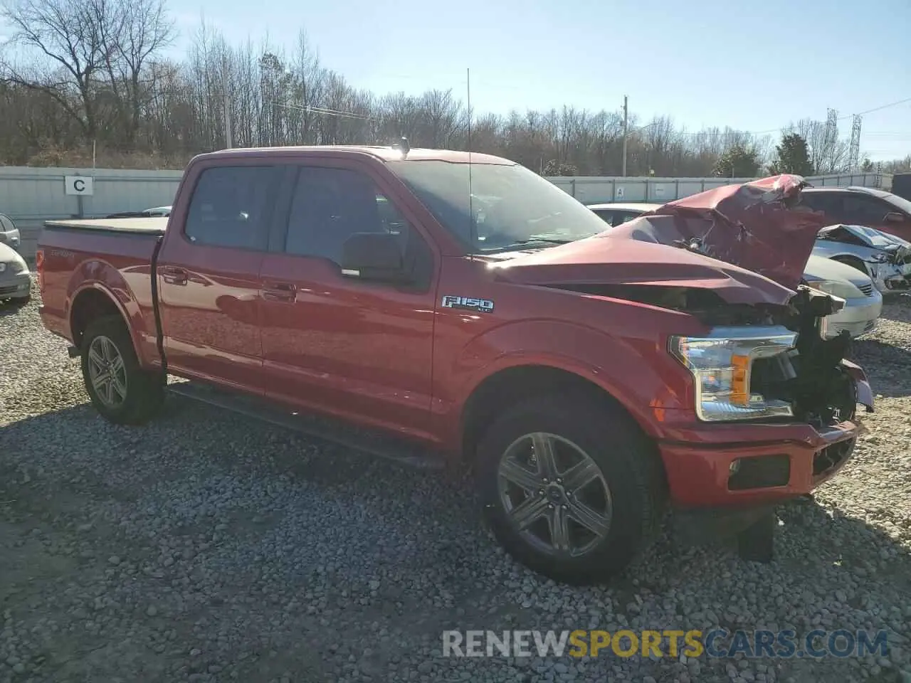 4 fotografías del automóvil dañado 1FTEW1E55LFC45635 FORD F-150 2020