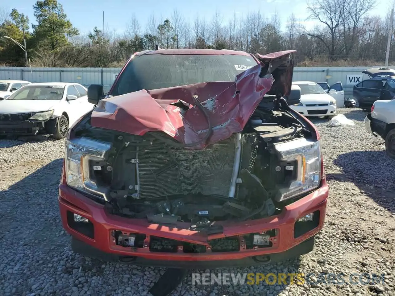 5 fotografías del automóvil dañado 1FTEW1E55LFC45635 FORD F-150 2020