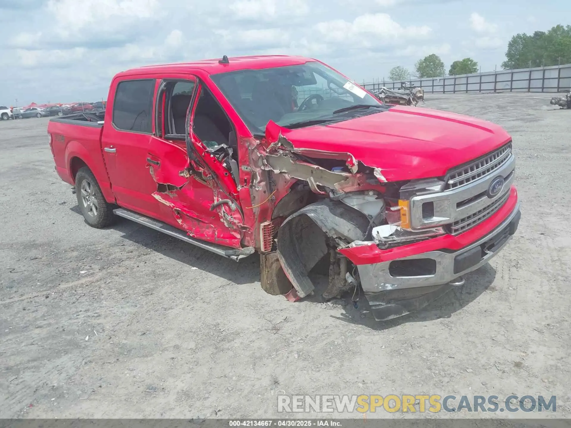 1 fotografías del automóvil dañado 1FTEW1E56LKE33121 FORD F-150 2020