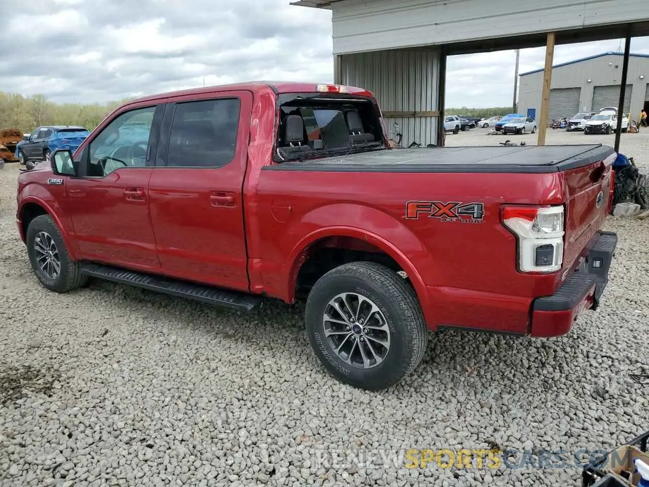 2 fotografías del automóvil dañado 1FTEW1E57LKD86293 FORD F-150 2020