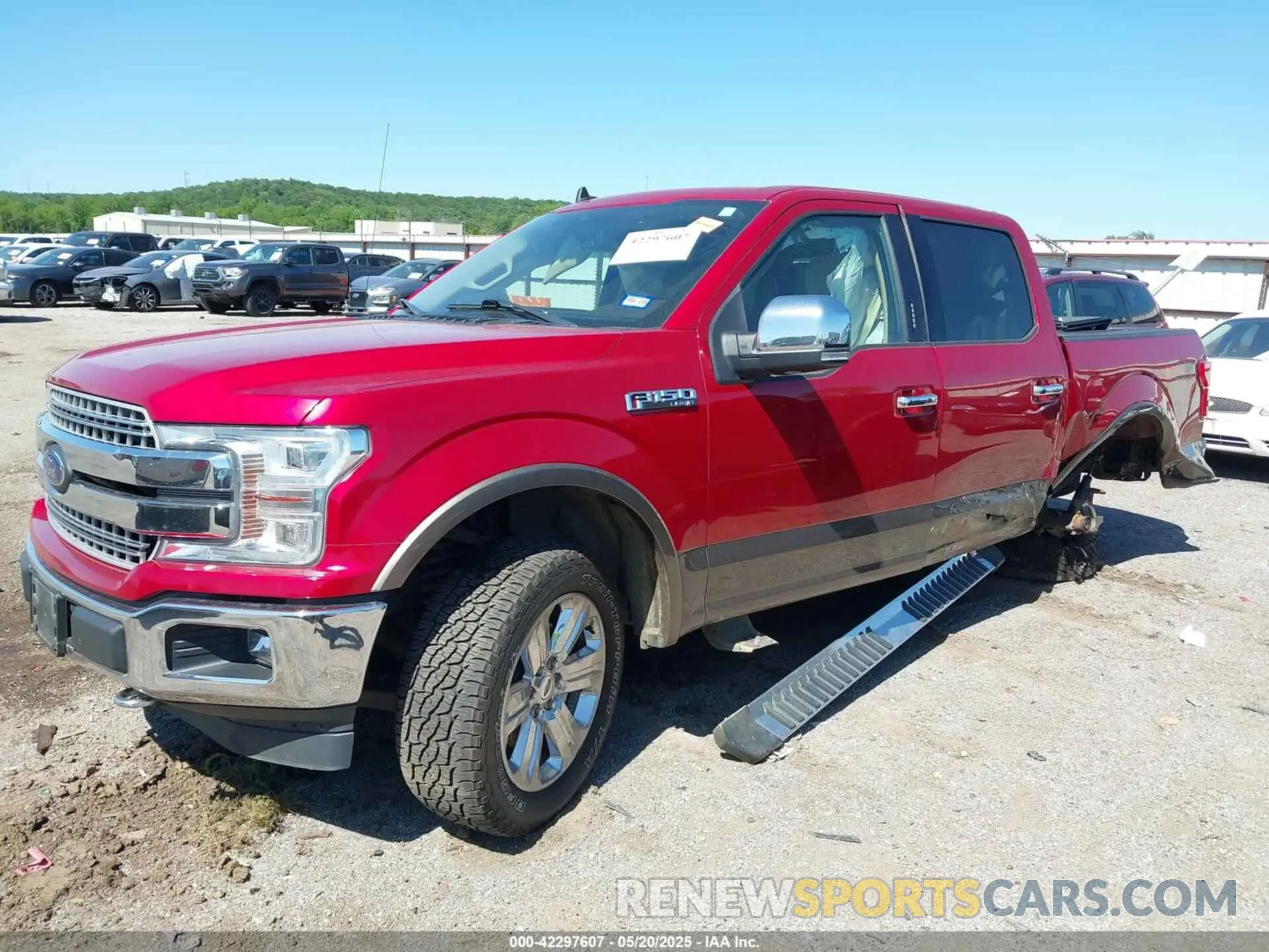 2 fotografías del automóvil dañado 1FTEW1E58LKD41914 FORD F-150 2020