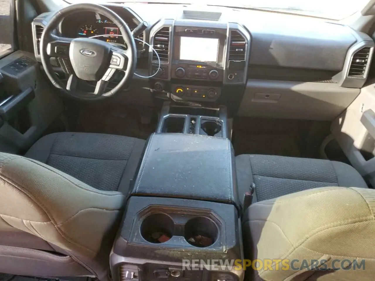 8 fotografías del automóvil dañado 1FTEW1E59LFB50432 FORD F-150 2020