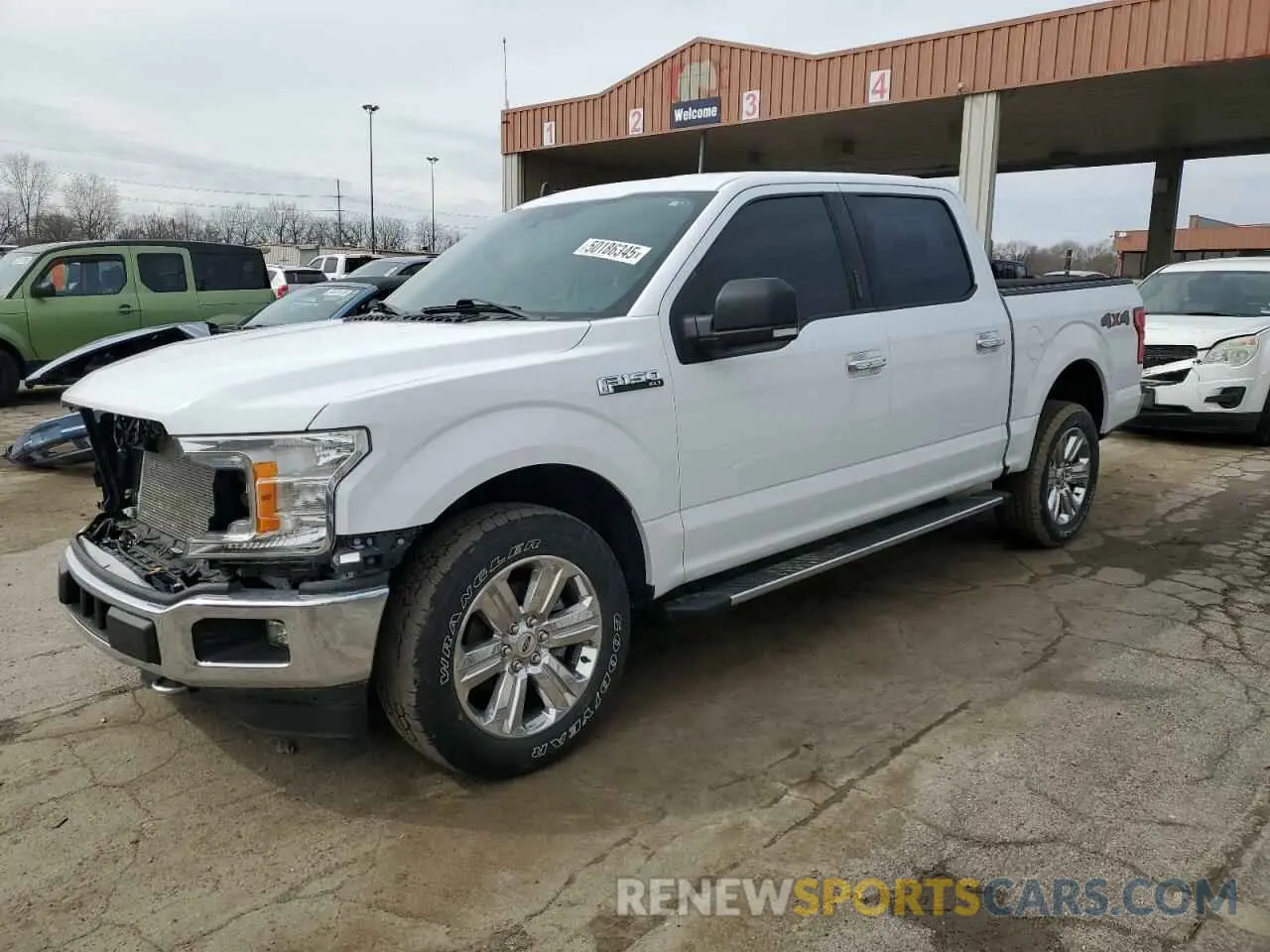 1 fotografías del automóvil dañado 1FTEW1EP1LKF36366 FORD F-150 2020