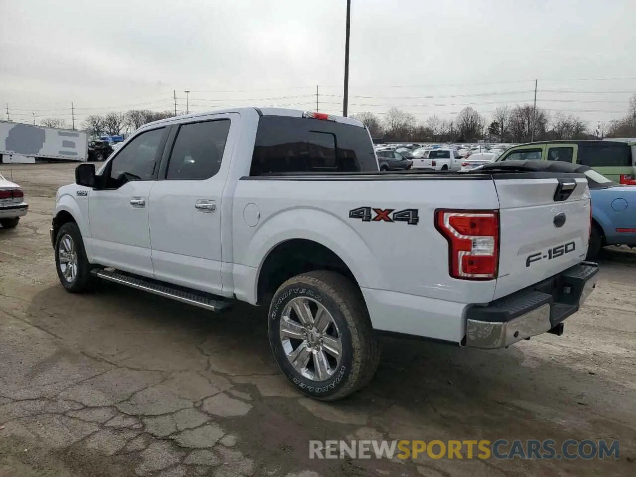 2 fotografías del automóvil dañado 1FTEW1EP1LKF36366 FORD F-150 2020