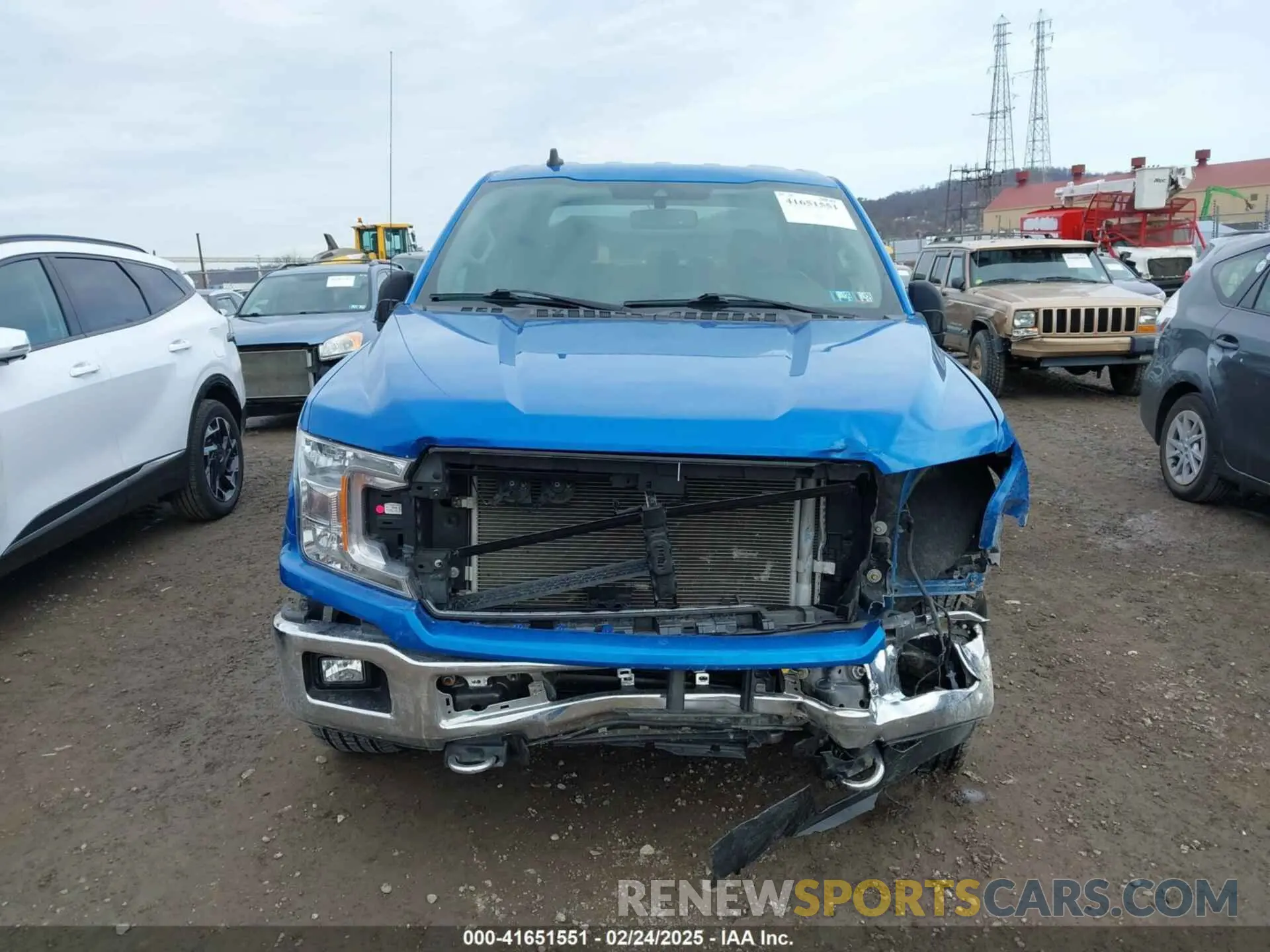 13 fotografías del automóvil dañado 1FTEW1EP3LFA10720 FORD F-150 2020
