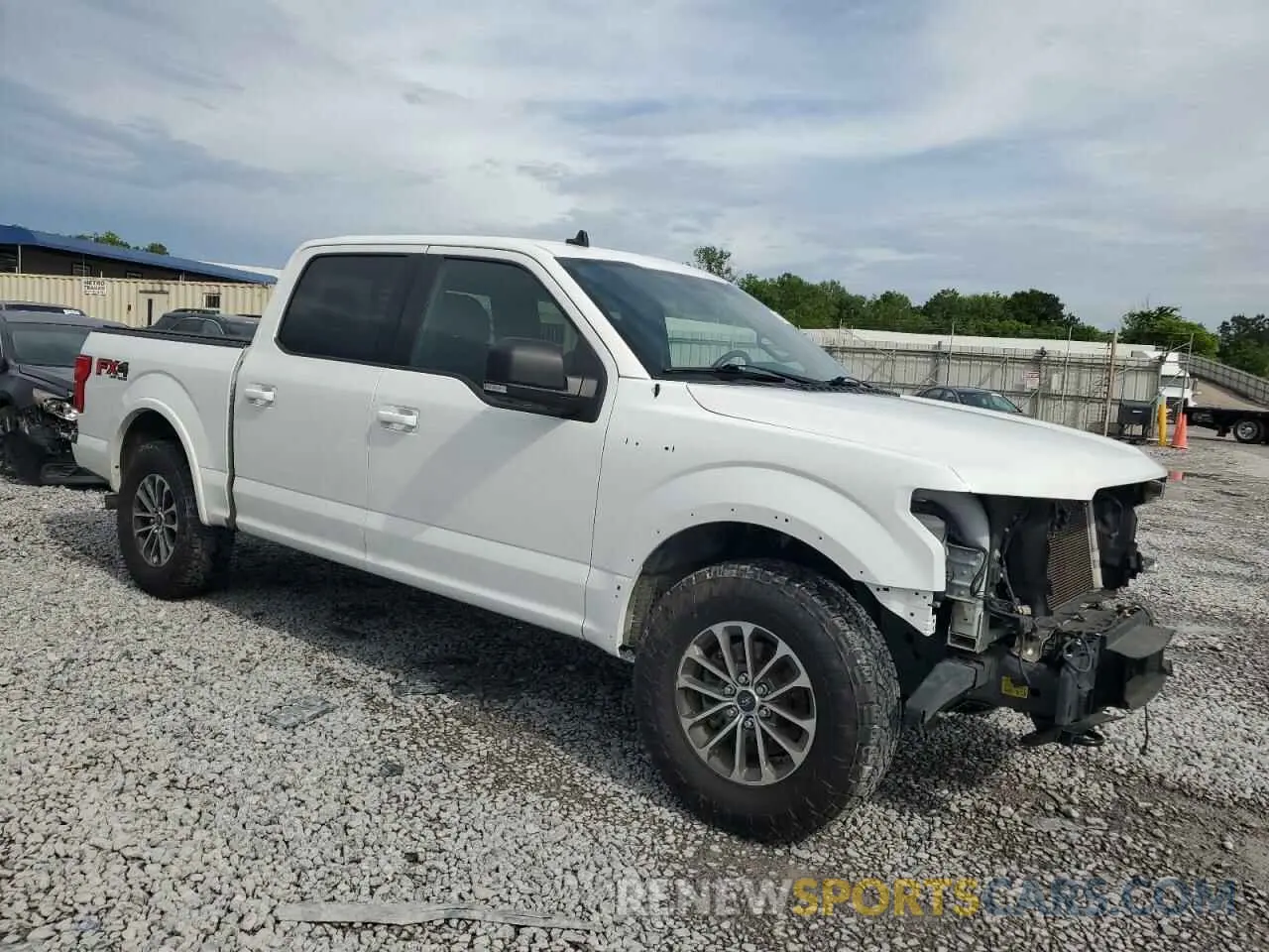4 fotografías del automóvil dañado 1FTEW1EP3LFA90780 FORD F-150 2020