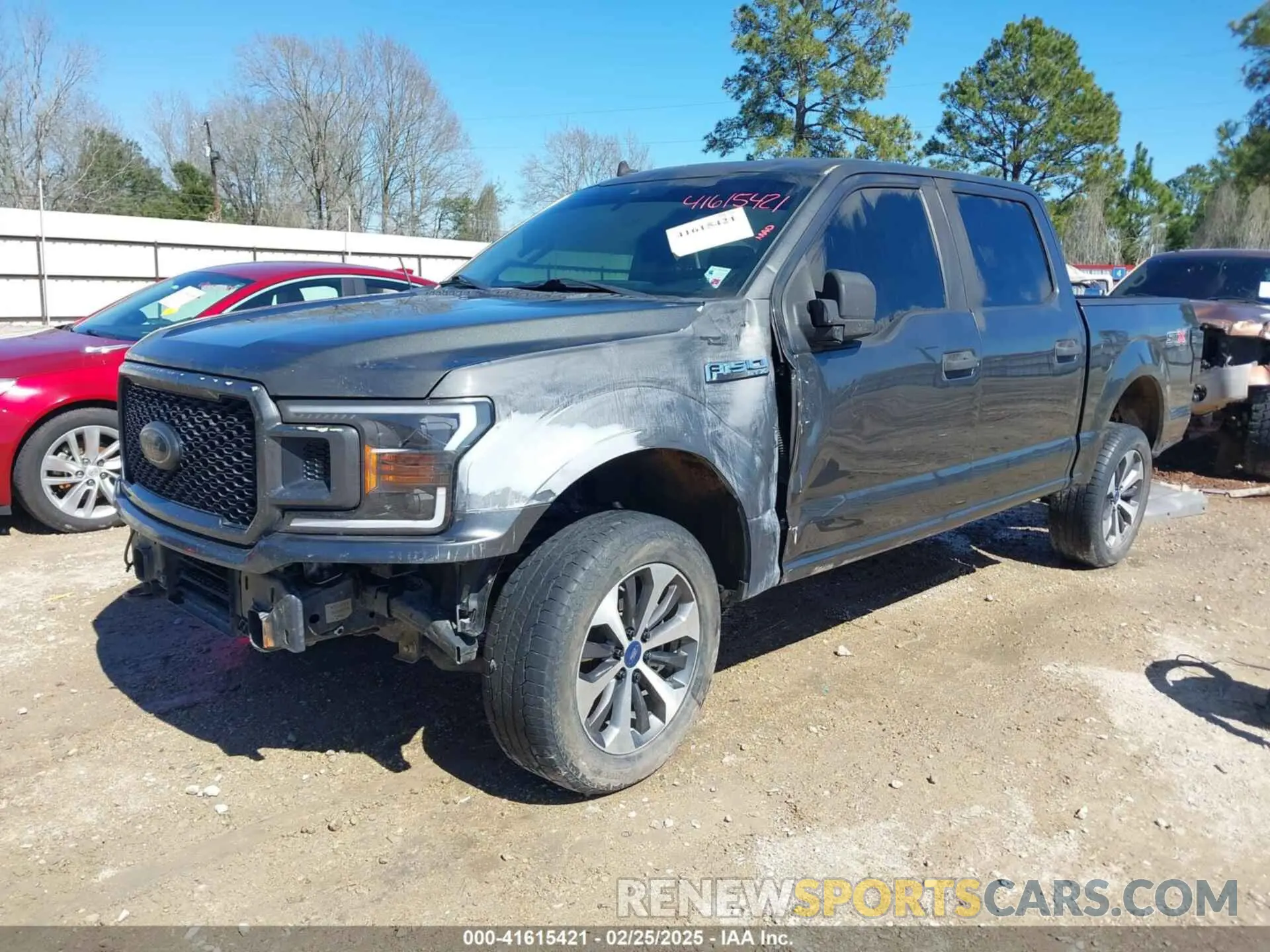 2 fotografías del automóvil dañado 1FTEW1EP3LKE90684 FORD F-150 2020