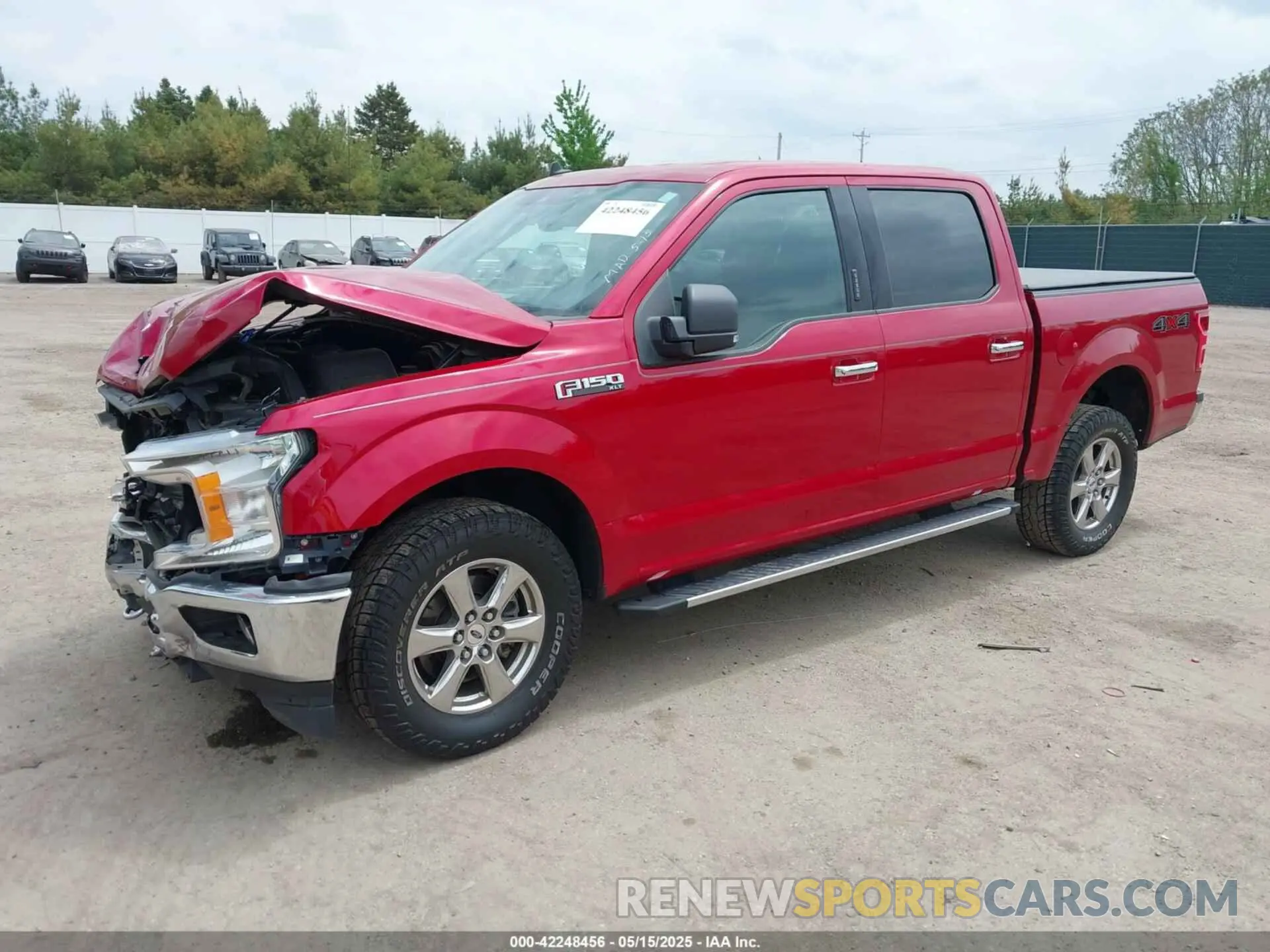2 fotografías del automóvil dañado 1FTEW1EP4LFB14309 FORD F-150 2020