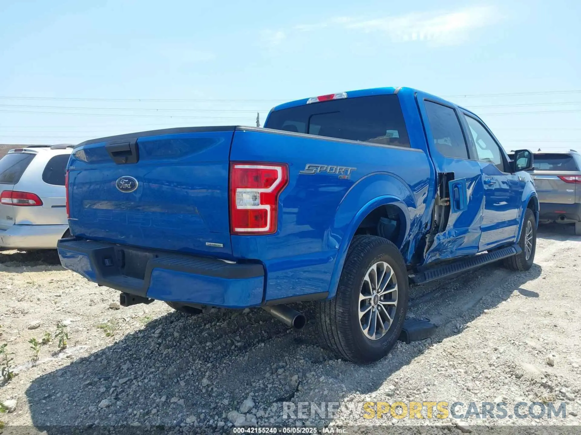 4 fotografías del automóvil dañado 1FTEW1EP4LFC32618 FORD F-150 2020