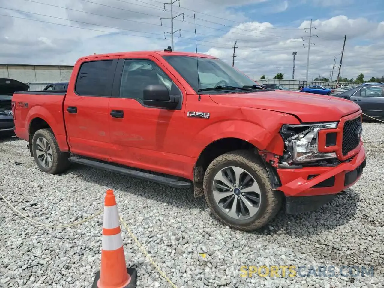 4 fotografías del automóvil dañado 1FTEW1EP4LKF53310 FORD F-150 2020