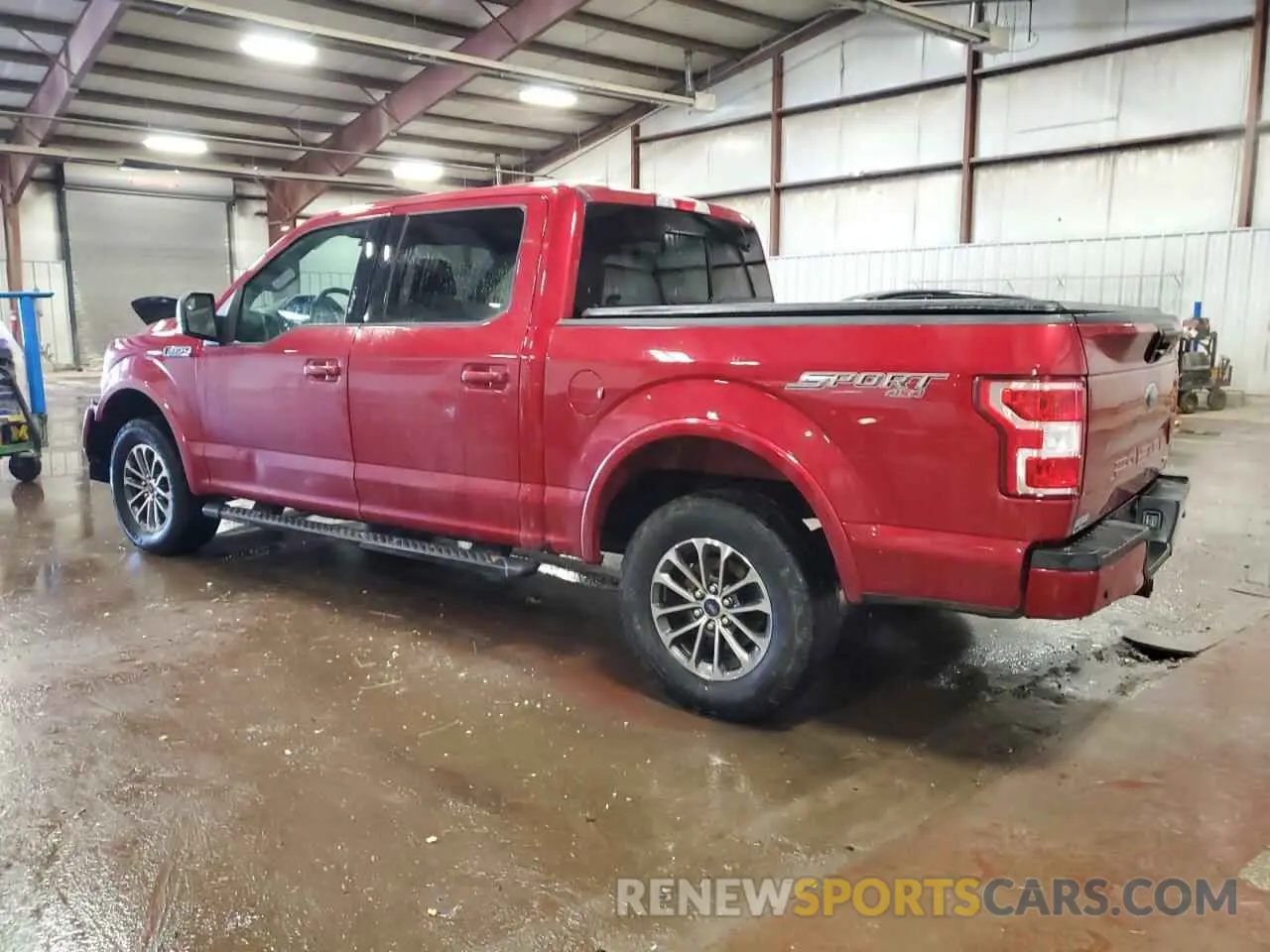 2 fotografías del automóvil dañado 1FTEW1EP6LFC48366 FORD F-150 2020