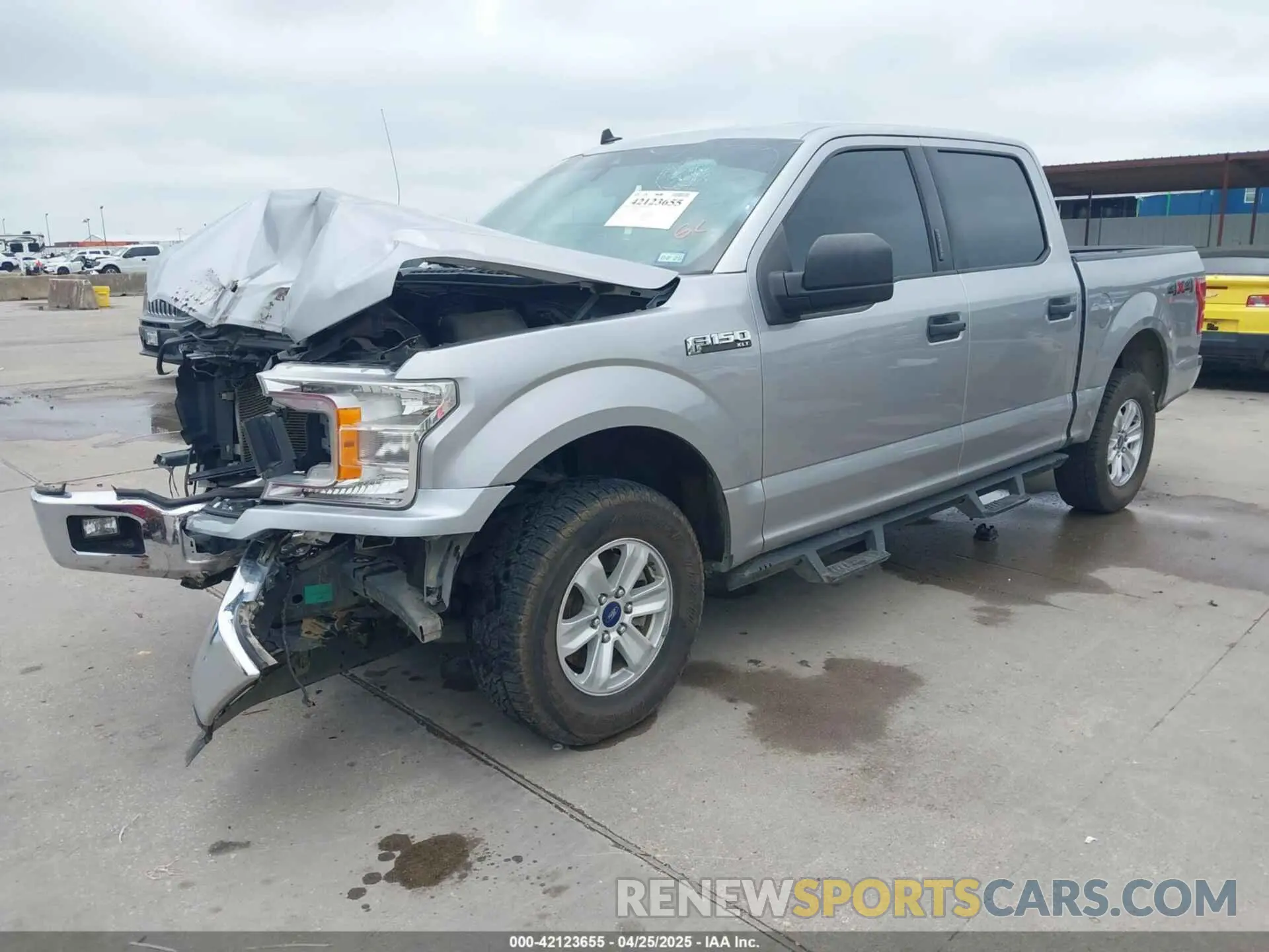 2 fotografías del automóvil dañado 1FTEW1EP7LFB82054 FORD F-150 2020