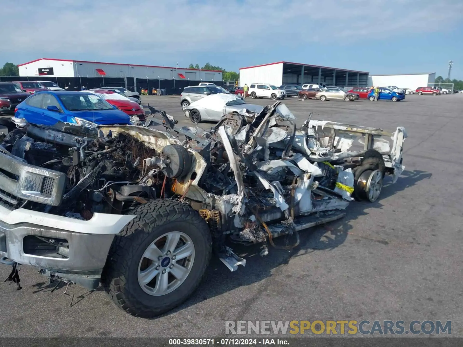 6 fotografías del automóvil dañado 1FTEW1EP9LKE26990 FORD F-150 2020