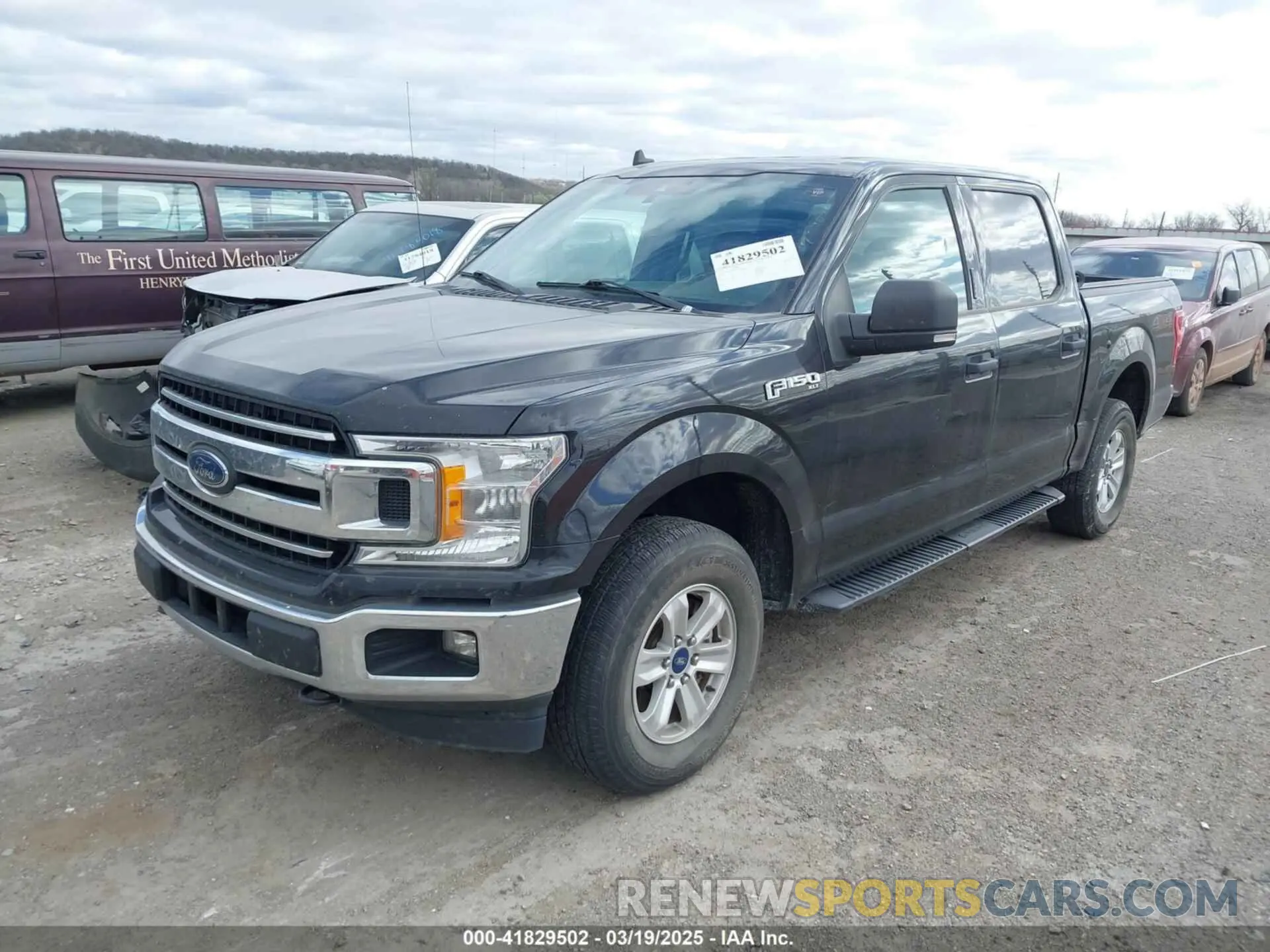 2 fotografías del automóvil dañado 1FTEW1EP9LKE48567 FORD F-150 2020