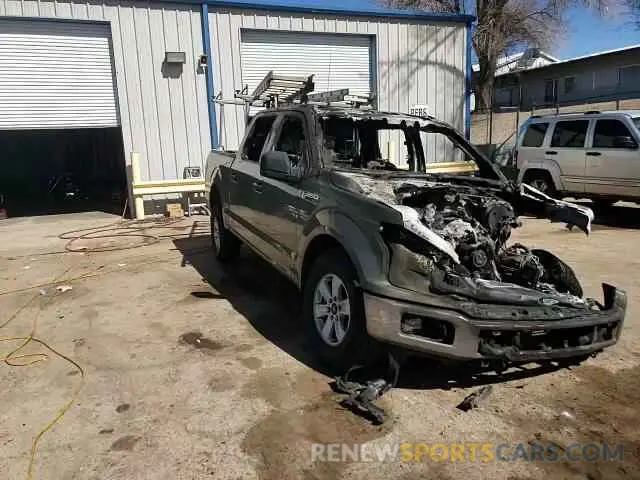 11 fotografías del automóvil dañado 1FTEW1EP9LKF09741 FORD F-150 2020