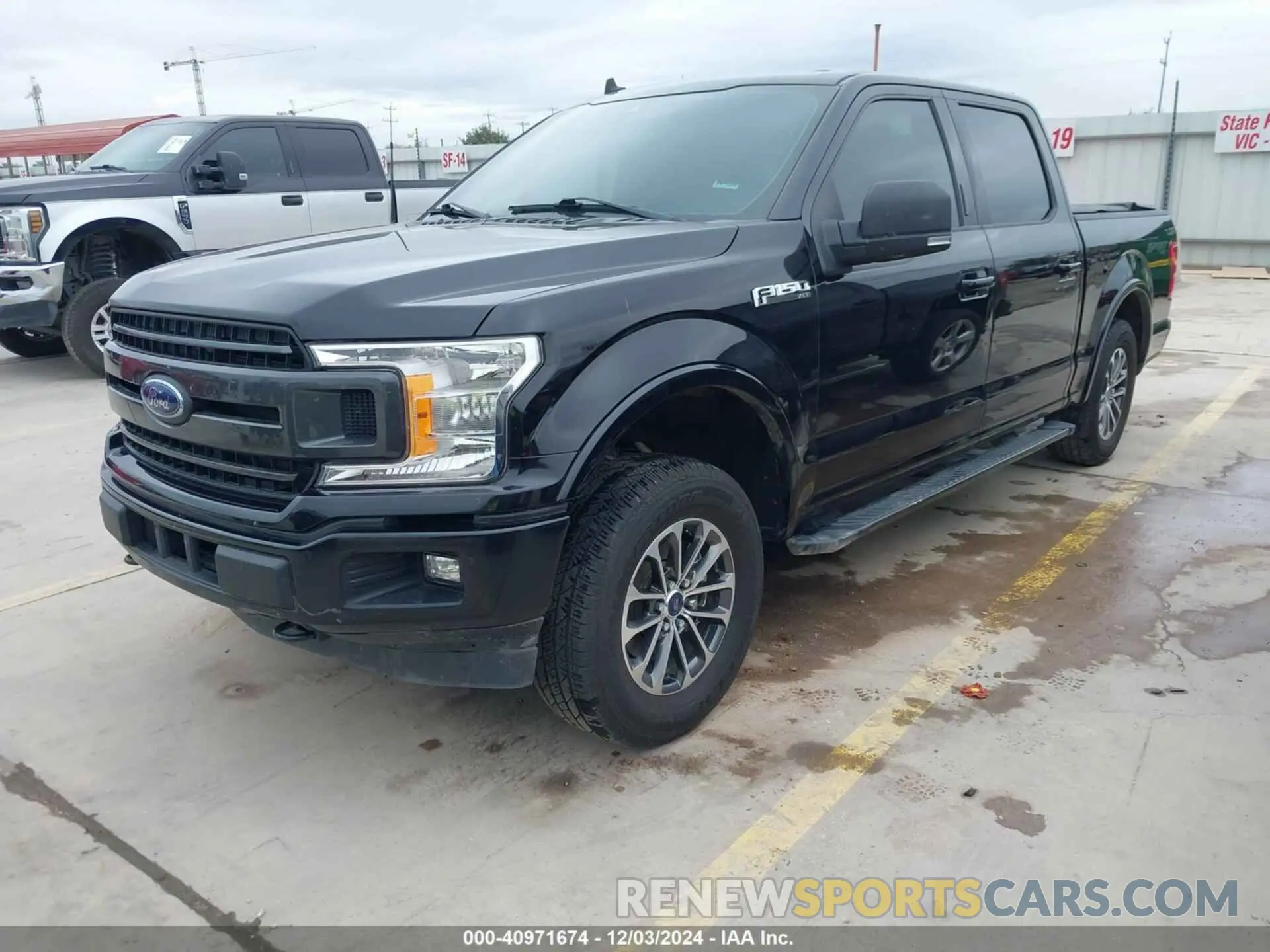 2 fotografías del automóvil dañado 1FTEW1EP9LKF35935 FORD F-150 2020