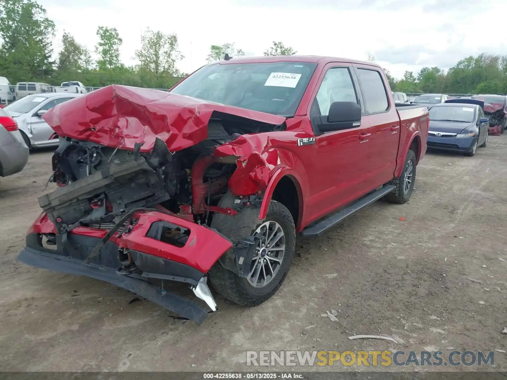2 fotografías del automóvil dañado 1FTEW1EPXLFB52739 FORD F-150 2020