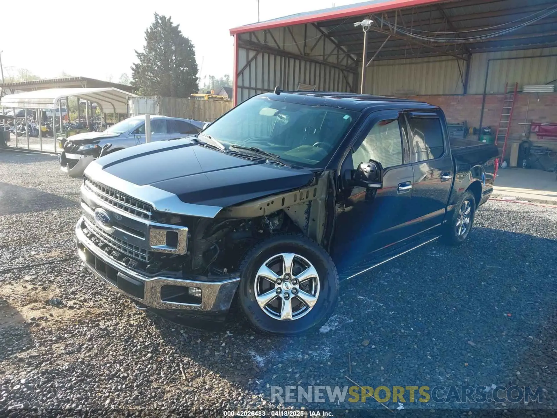 2 fotografías del automóvil dañado 1FTEW1EPXLFC21445 FORD F-150 2020