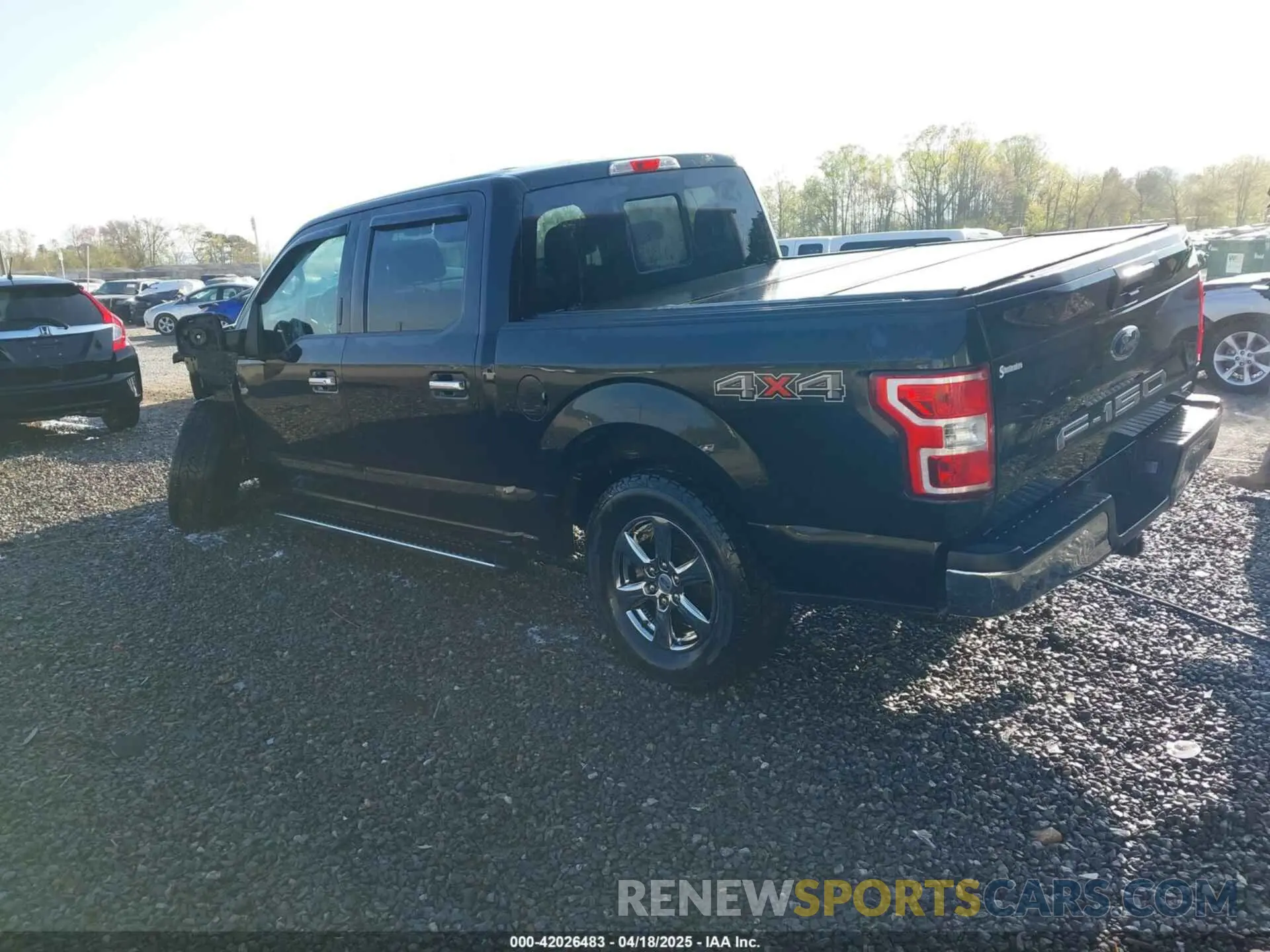 3 fotografías del automóvil dañado 1FTEW1EPXLFC21445 FORD F-150 2020