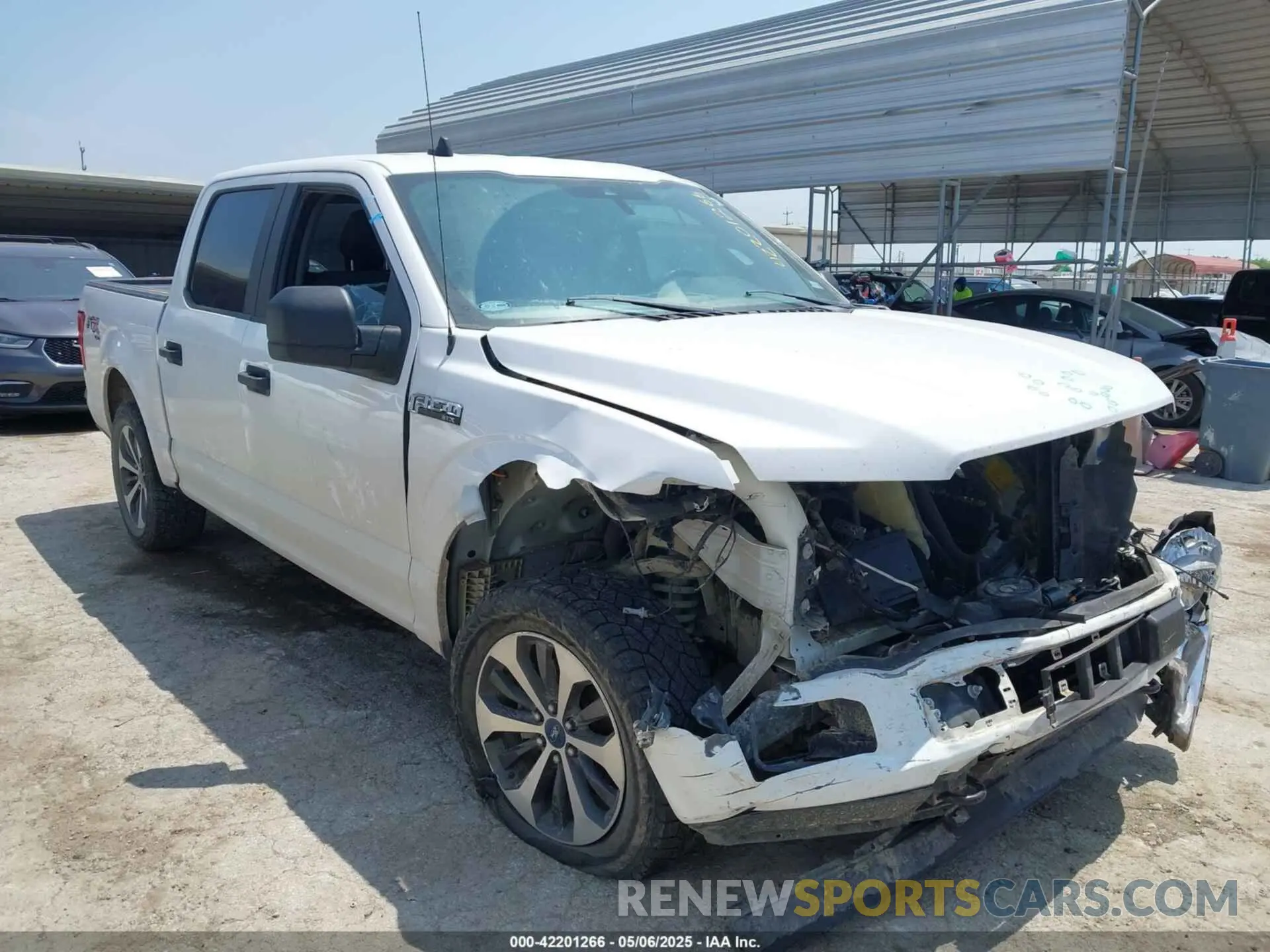 1 fotografías del automóvil dañado 1FTEW1EPXLKD73295 FORD F-150 2020