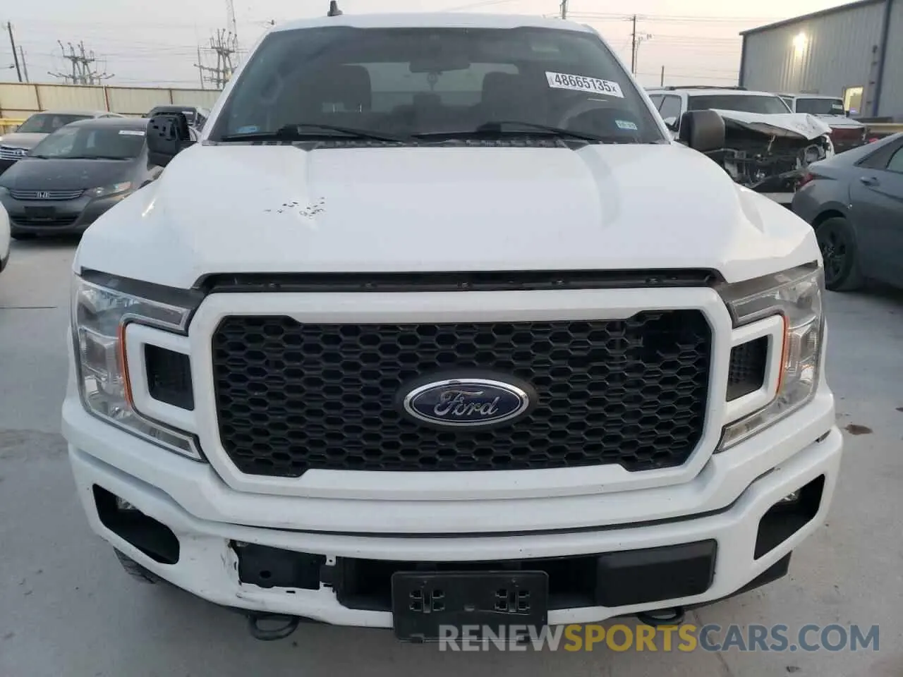 5 fotografías del automóvil dañado 1FTEW1EPXLKF46040 FORD F-150 2020