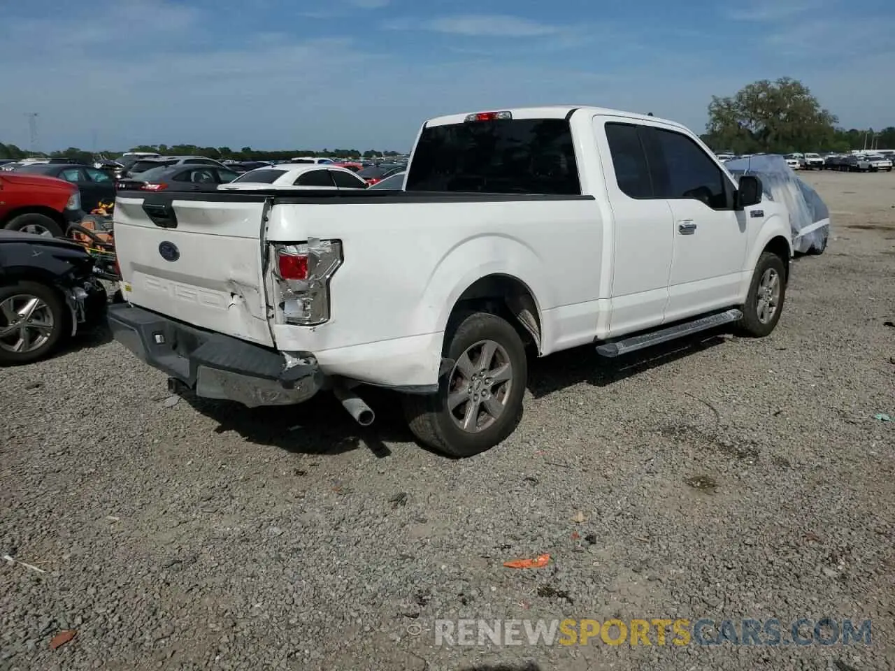 3 fotografías del automóvil dañado 1FTEX1CB3LKD21978 FORD F-150 2020