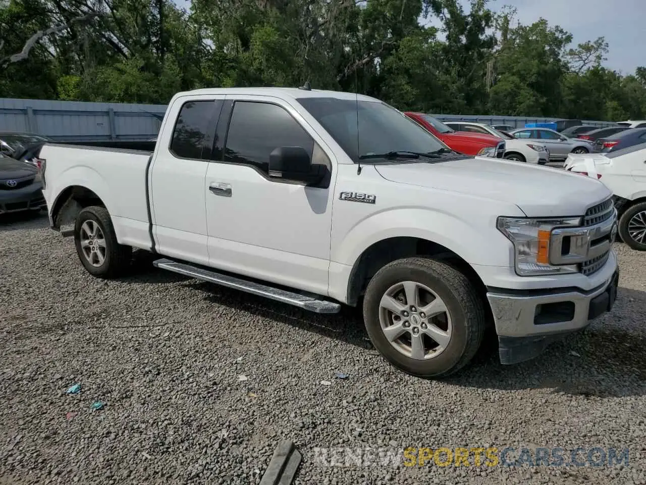 4 fotografías del automóvil dañado 1FTEX1CB3LKD21978 FORD F-150 2020