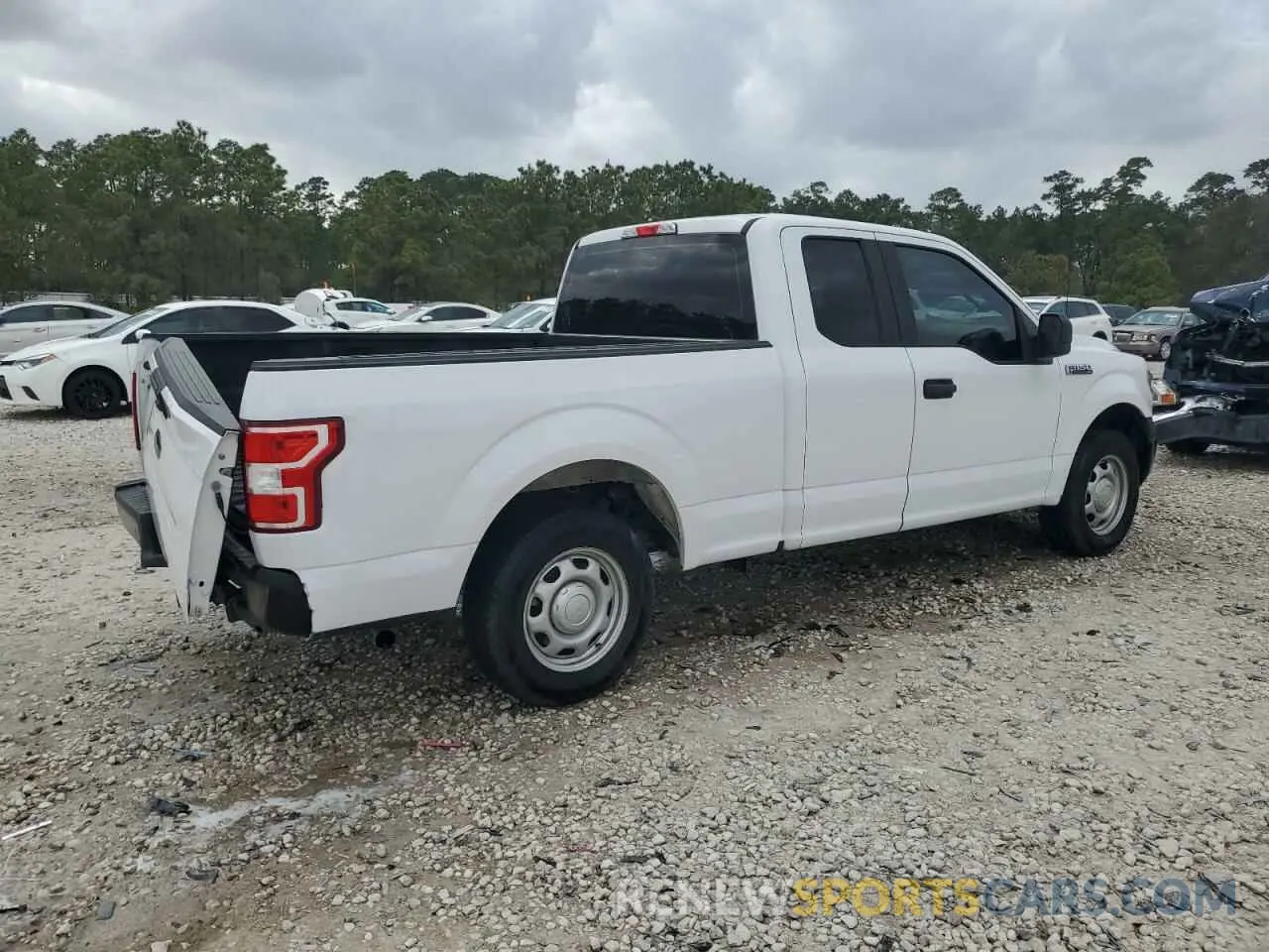3 fotografías del automóvil dañado 1FTEX1CB7LKD65496 FORD F-150 2020