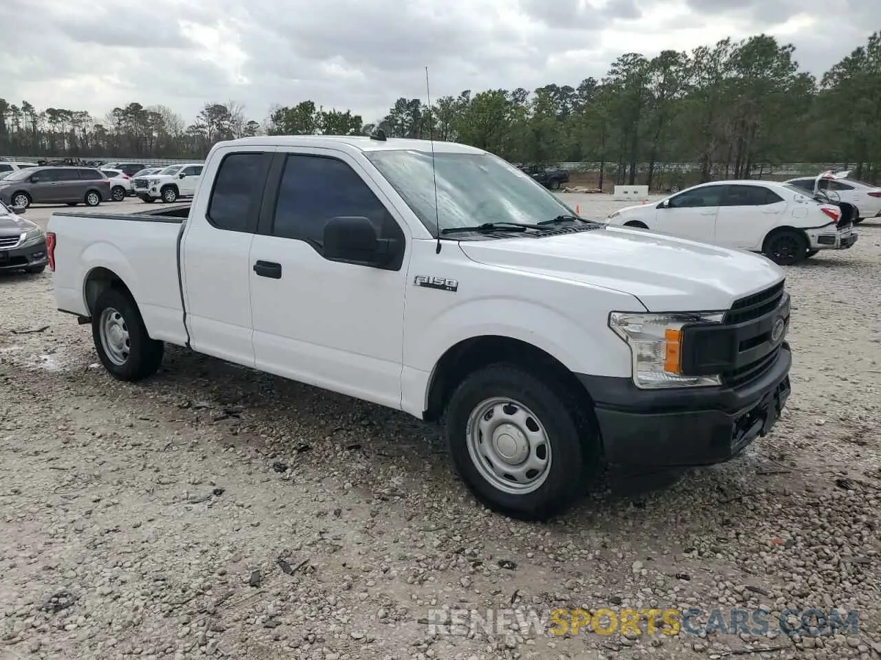 4 fotografías del automóvil dañado 1FTEX1CB7LKD65496 FORD F-150 2020