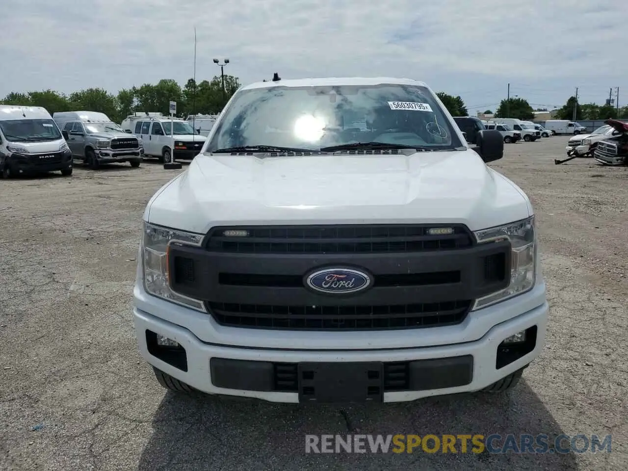 5 fotografías del automóvil dañado 1FTEX1CB8LFB69379 FORD F-150 2020