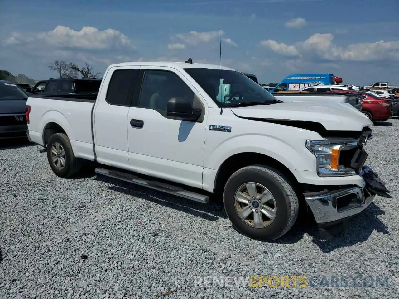 4 fotografías del automóvil dañado 1FTEX1CB8LKF56893 FORD F-150 2020