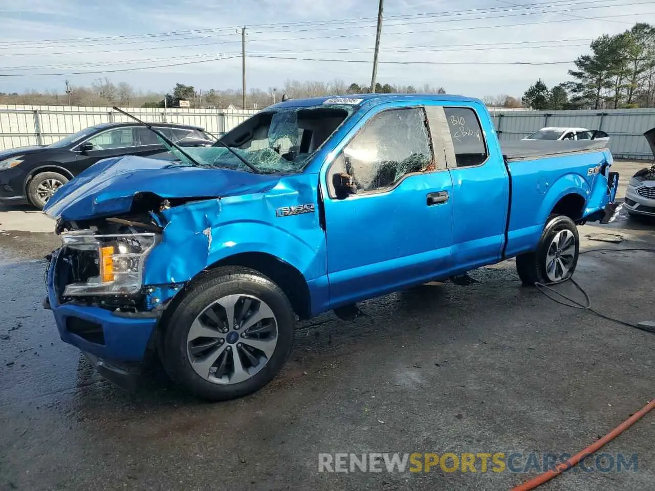 1 fotografías del automóvil dañado 1FTEX1CP0LFC38237 FORD F-150 2020
