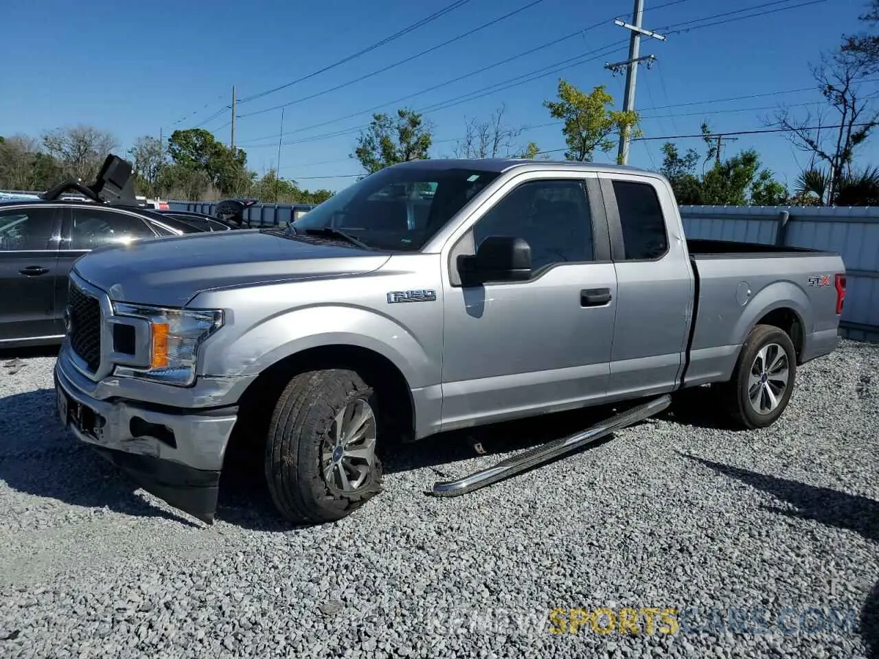 1 fotografías del automóvil dañado 1FTEX1CP3LKE91219 FORD F-150 2020
