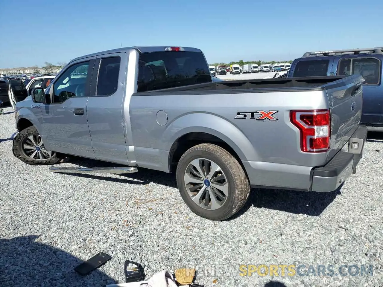2 fotografías del automóvil dañado 1FTEX1CP3LKE91219 FORD F-150 2020