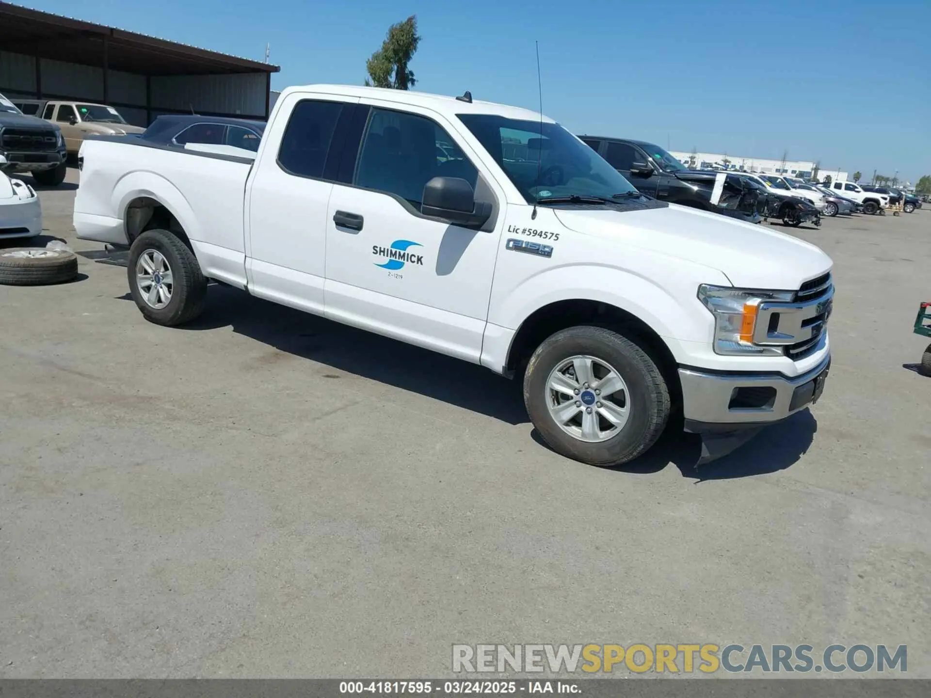 1 fotografías del automóvil dañado 1FTEX1CP6LKE11573 FORD F-150 2020