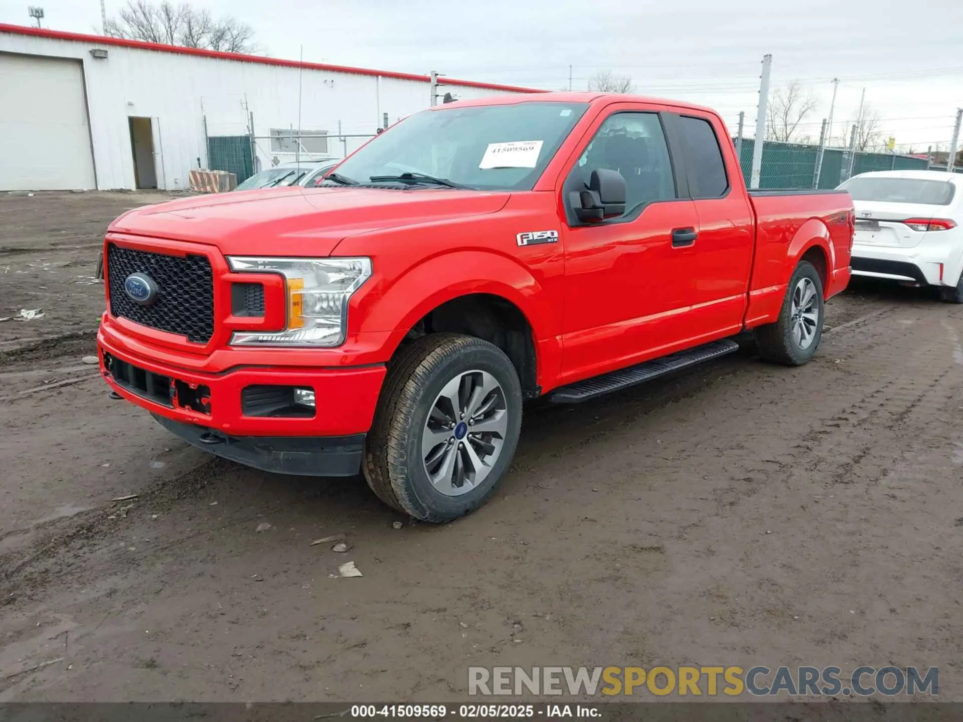 2 fotografías del automóvil dañado 1FTEX1EP0LFC31673 FORD F-150 2020