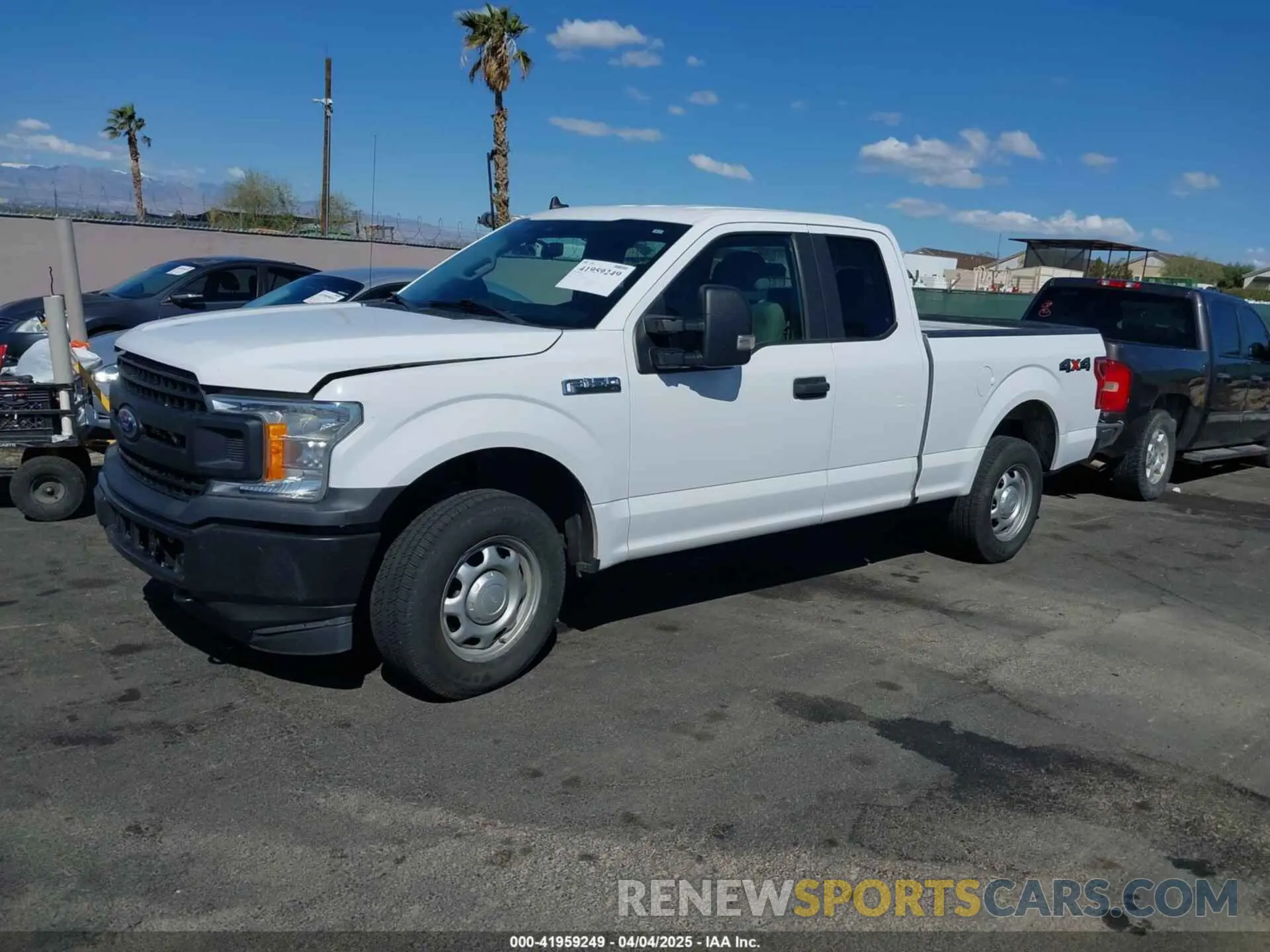 2 fotografías del automóvil dañado 1FTEX1EP4LKE46237 FORD F-150 2020