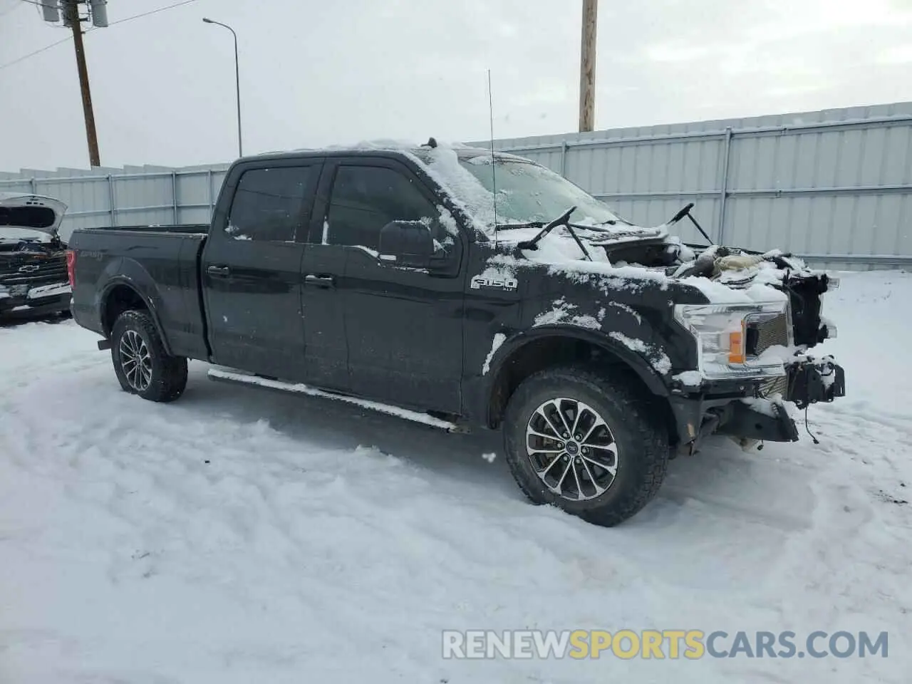 4 fotografías del automóvil dañado 1FTFW1E44LKF26764 FORD F-150 2020