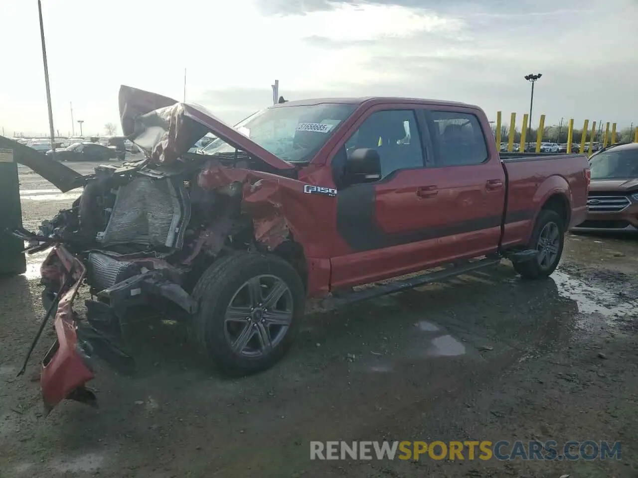 1 fotografías del automóvil dañado 1FTFW1E47LFB45788 FORD F-150 2020