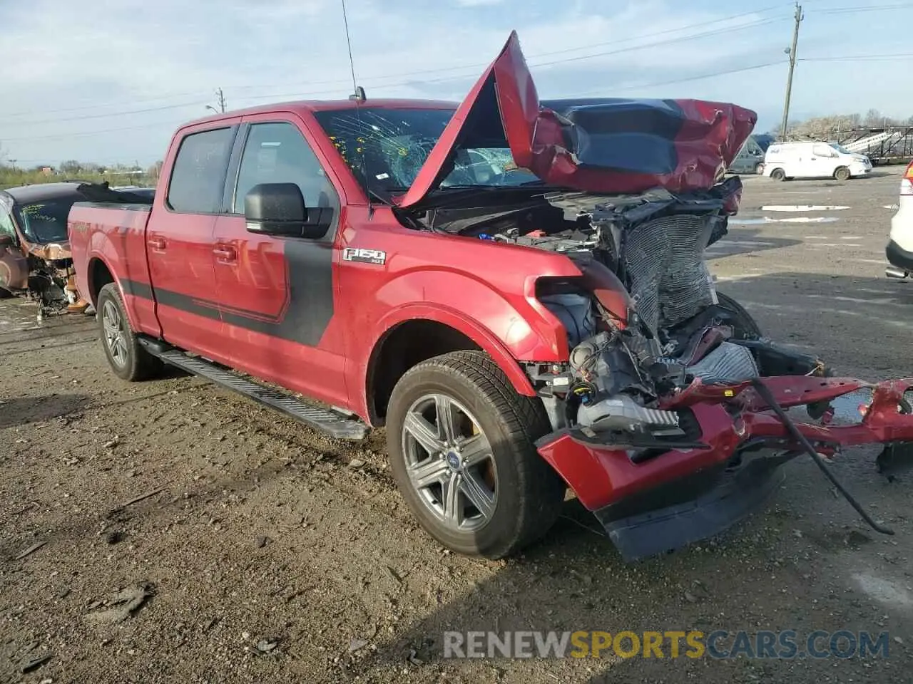 4 fotografías del automóvil dañado 1FTFW1E47LFB45788 FORD F-150 2020