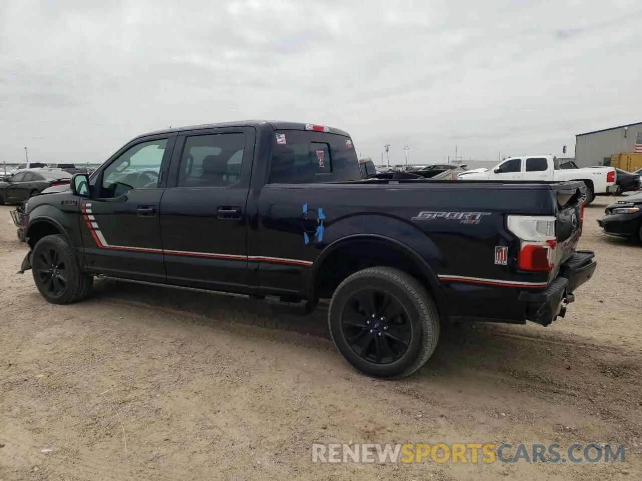 2 fotografías del automóvil dañado 1FTFW1E4XLFA42459 FORD F-150 2020
