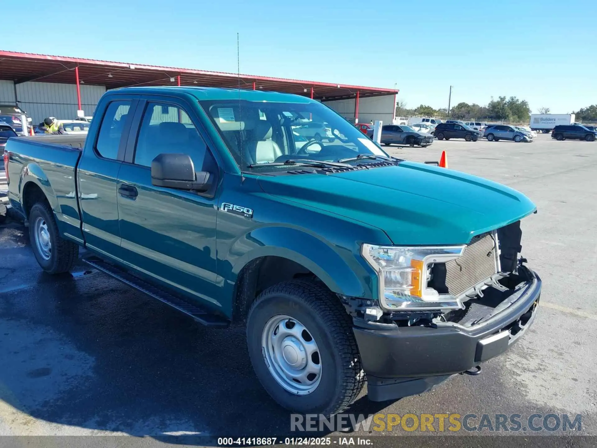 1 fotografías del automóvil dañado 1FTFX1E50LKE48263 FORD F-150 2020