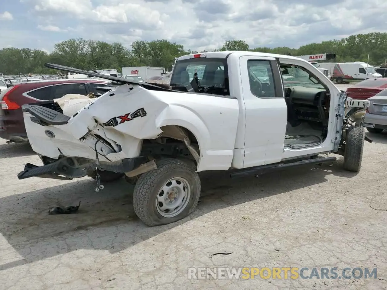 3 fotografías del automóvil dañado 1FTFX1E53LKE43509 FORD F-150 2020