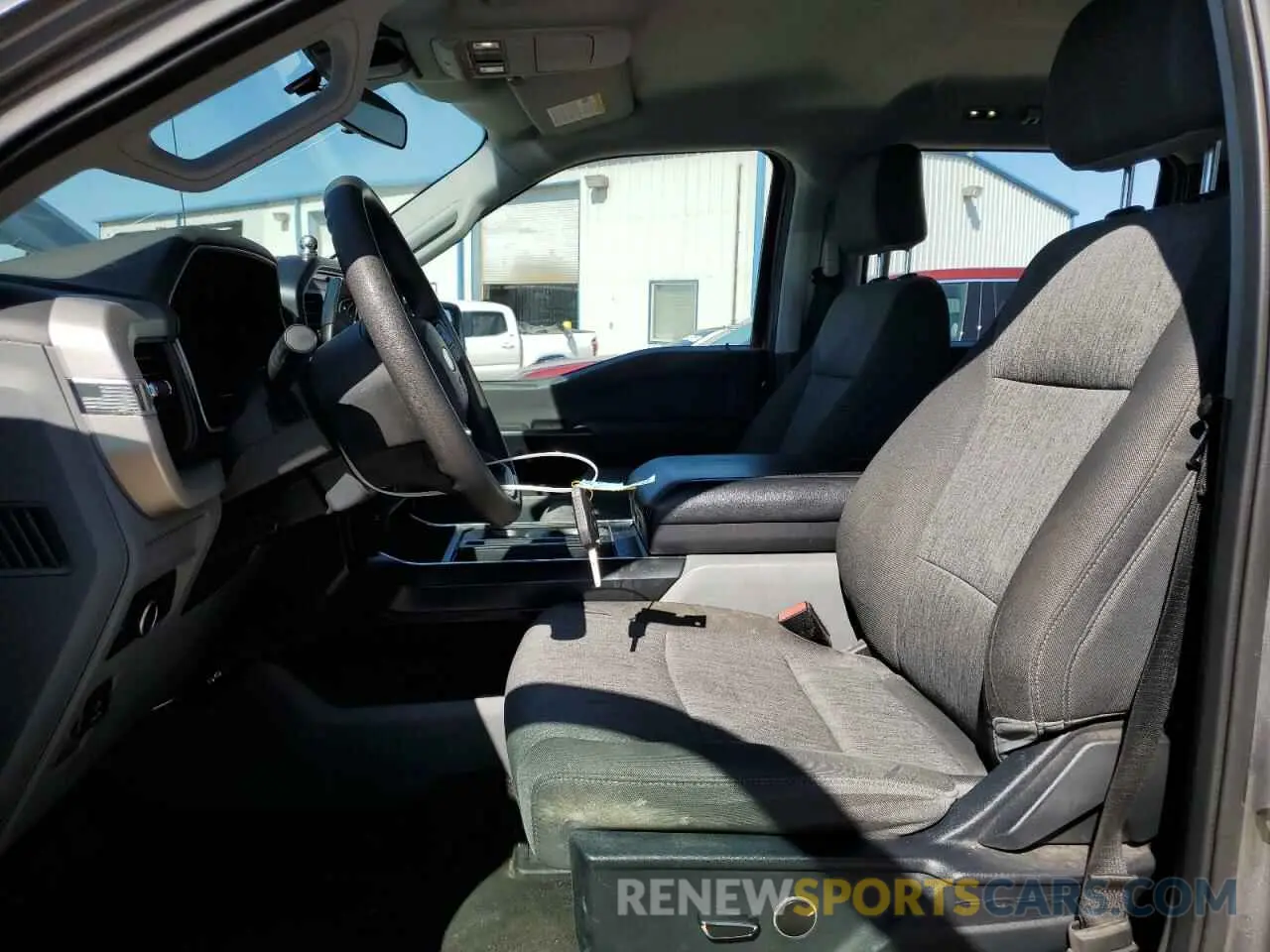 7 fotografías del automóvil dañado 1FTEW1C51MFB03593 FORD F-150 2021