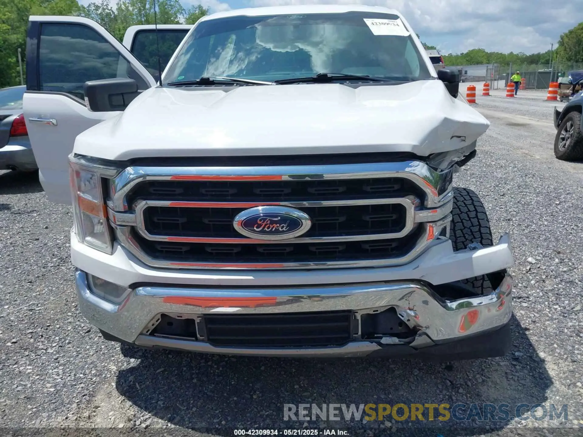 1 fotografías del automóvil dañado 1FTEW1C52MFB80117 FORD F-150 2021