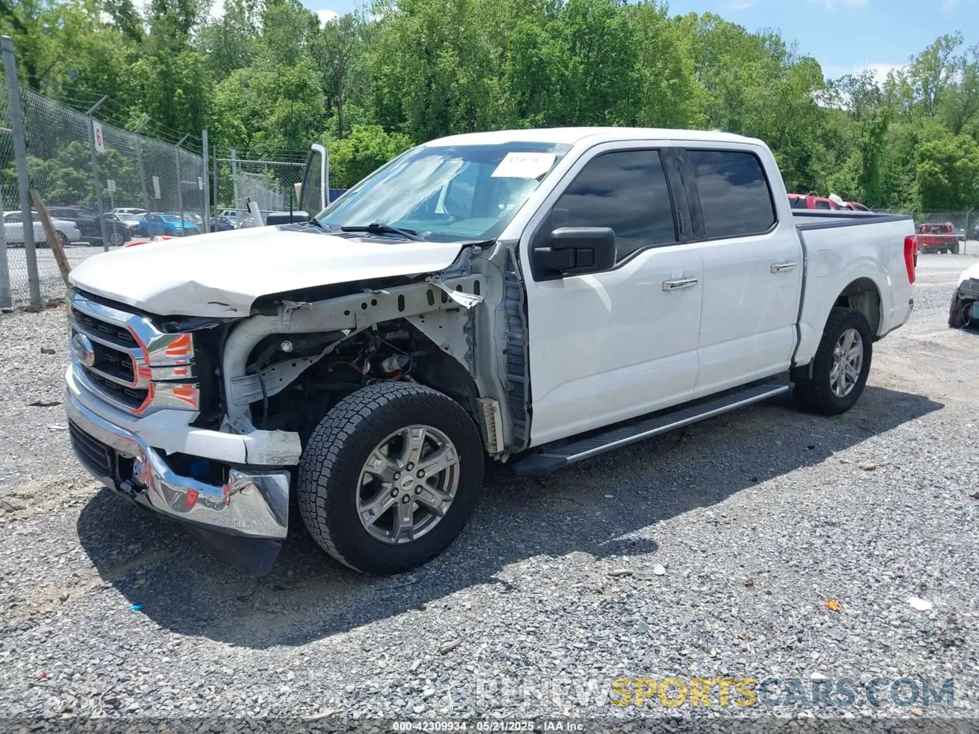 12 fotografías del automóvil dañado 1FTEW1C52MFB80117 FORD F-150 2021