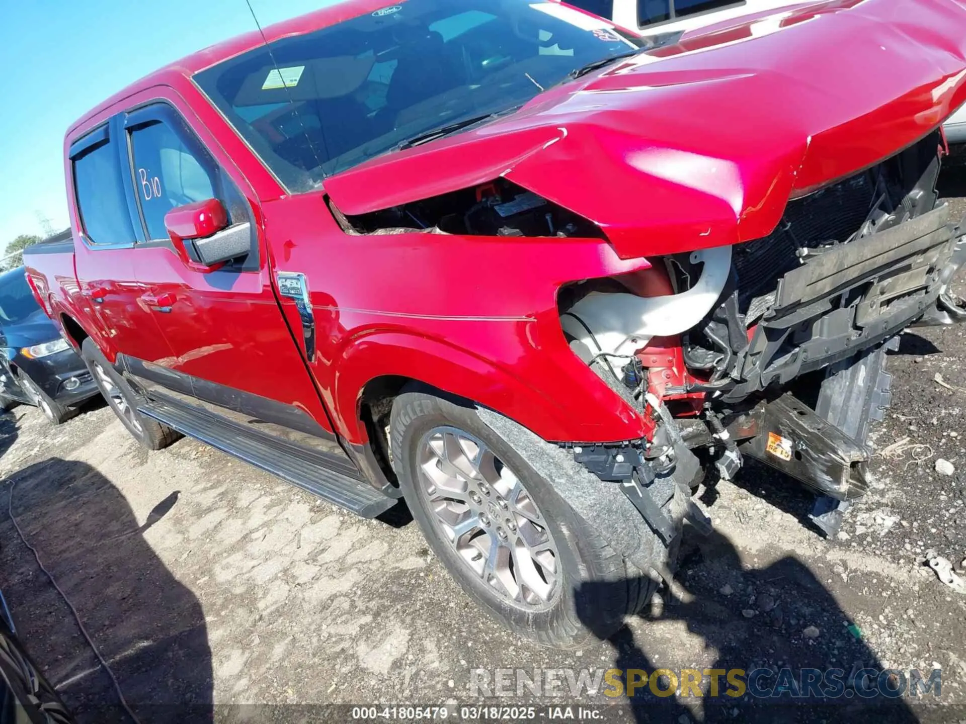 1 fotografías del automóvil dañado 1FTEW1C53MFB04163 FORD F-150 2021