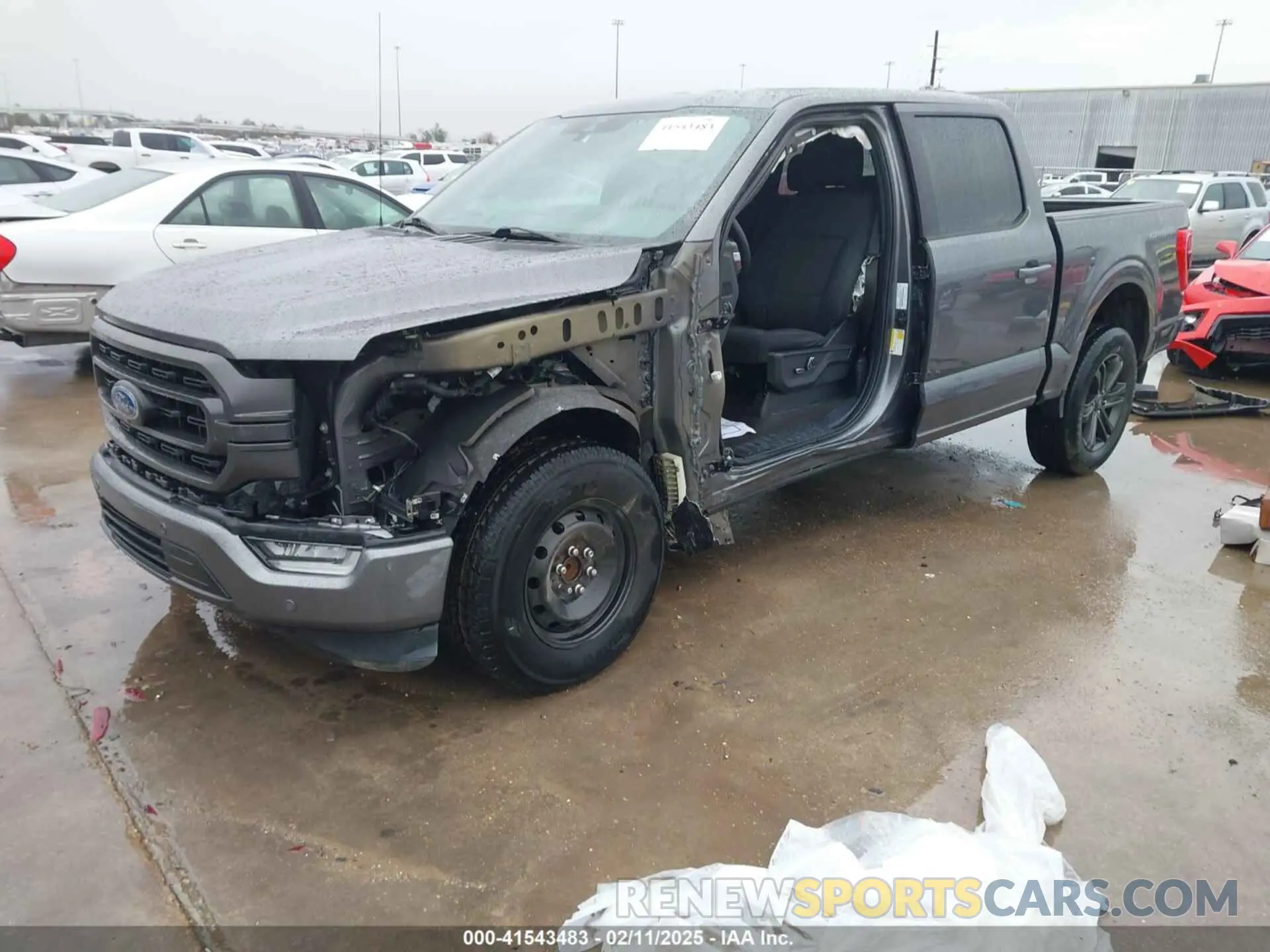 2 fotografías del automóvil dañado 1FTEW1C54MFA89740 FORD F-150 2021