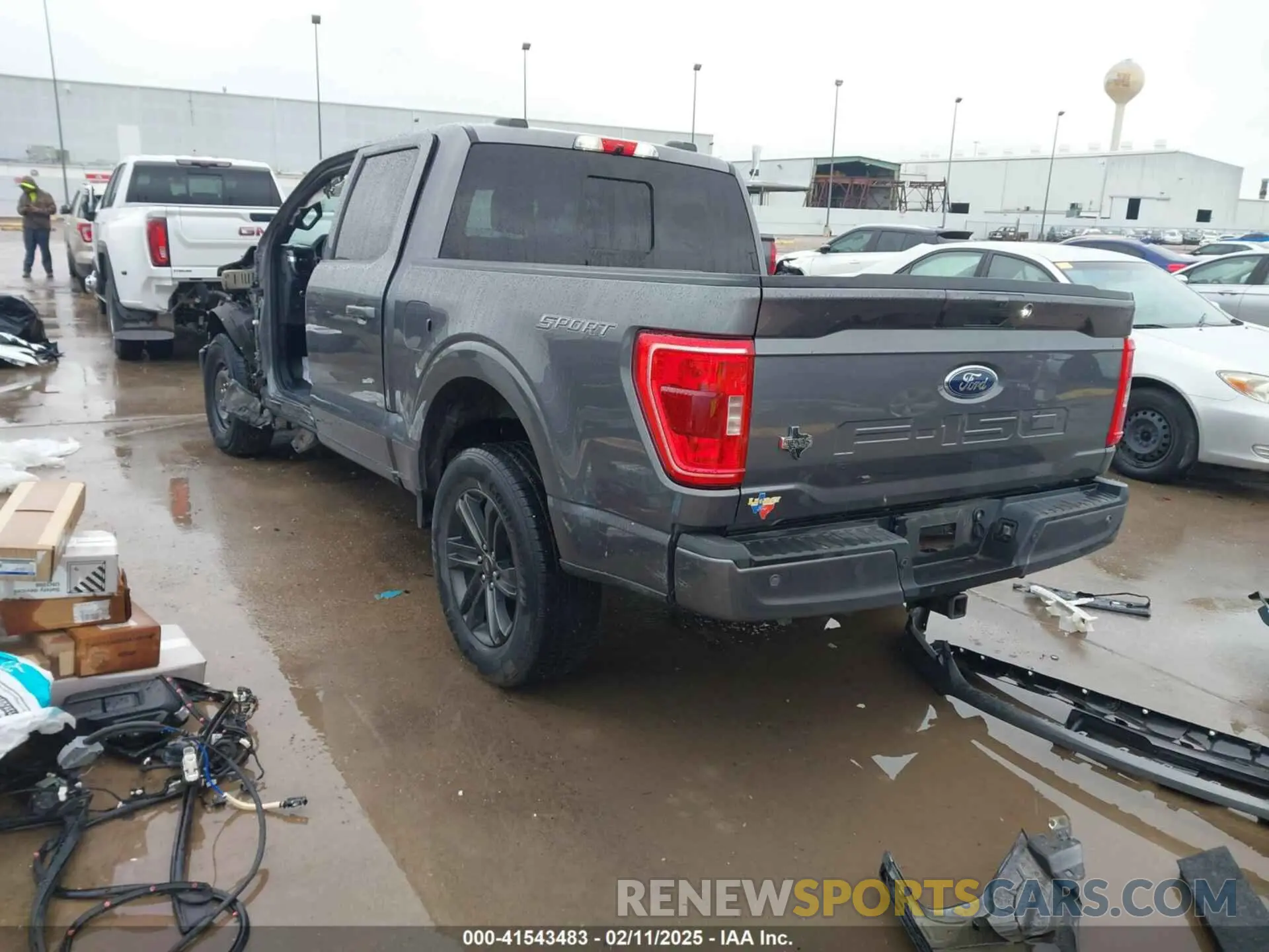 3 fotografías del automóvil dañado 1FTEW1C54MFA89740 FORD F-150 2021